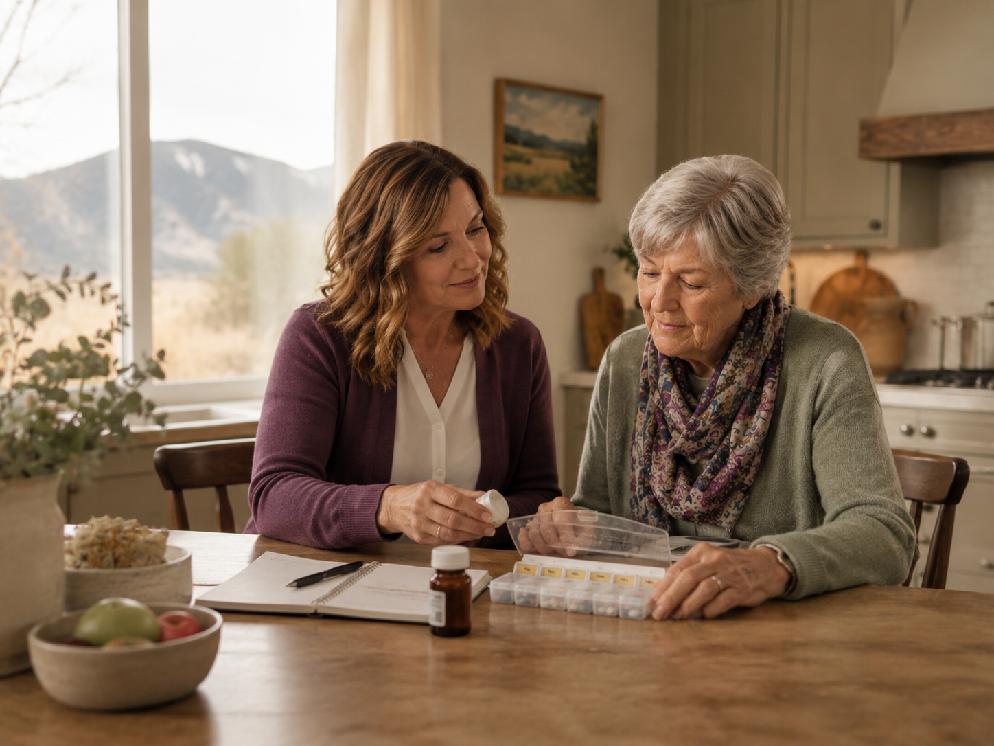 Caring Companion providing thoughtful support in a Southern Colorado home